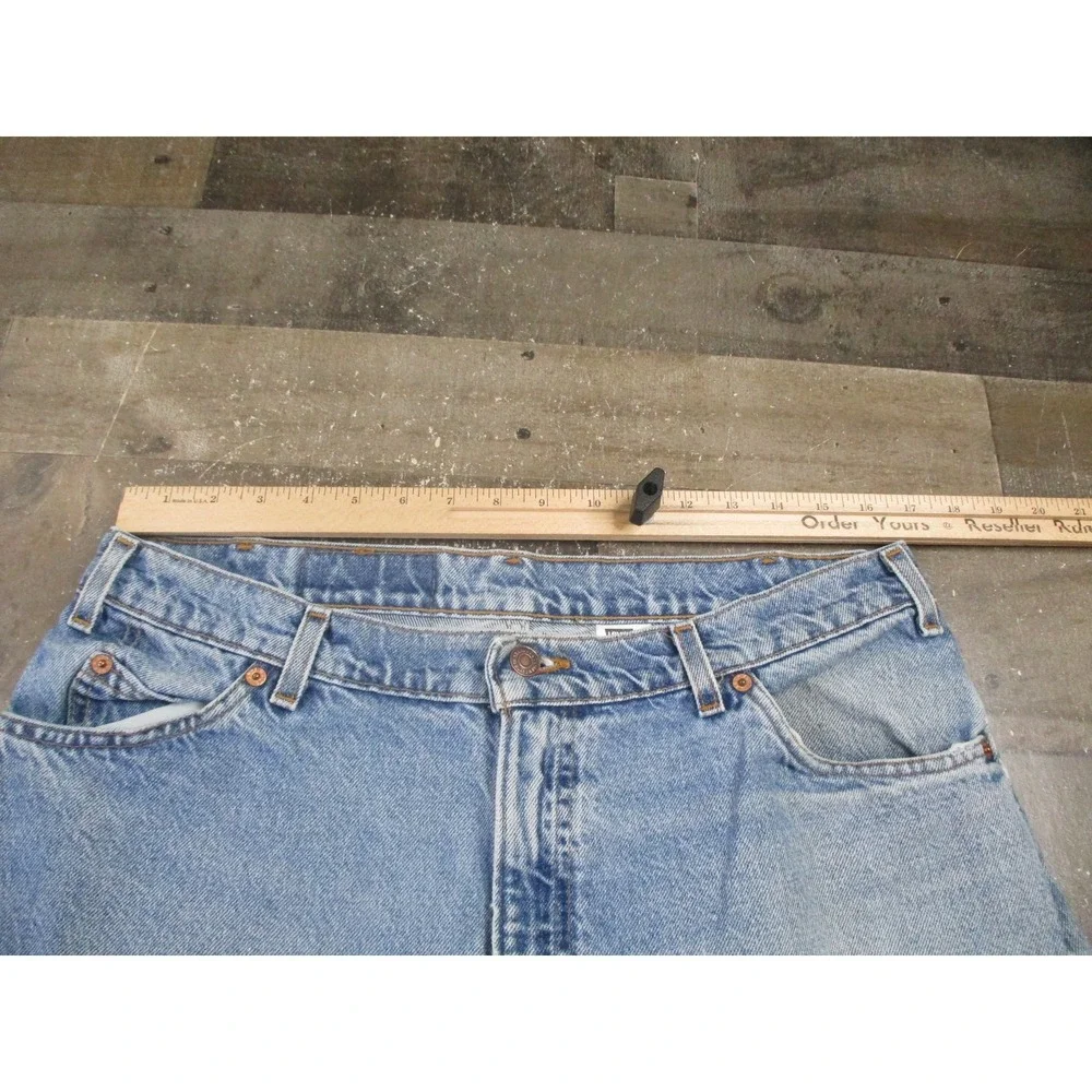 Vintage Levis 560 Jeans Men 36x32 Fit 34x31 Loose Fit Tapered Denim Made USA 90s